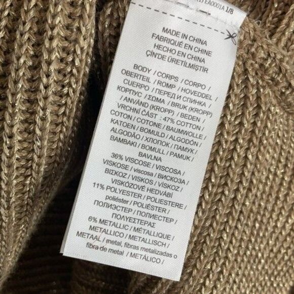 NWT Ralph Lauren Black Label Metallic BoatNeck Sweater Women Plus Size 3X - Picture 6 of 14